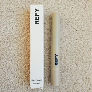 NIB Full Size Refy Brow Pomade & Brush in color Medium - Eye Brows Eyebrows NEW